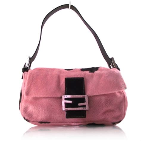 pony hair fendi shoulder bag 5 x12|Fendi Pony Hair Baguette .